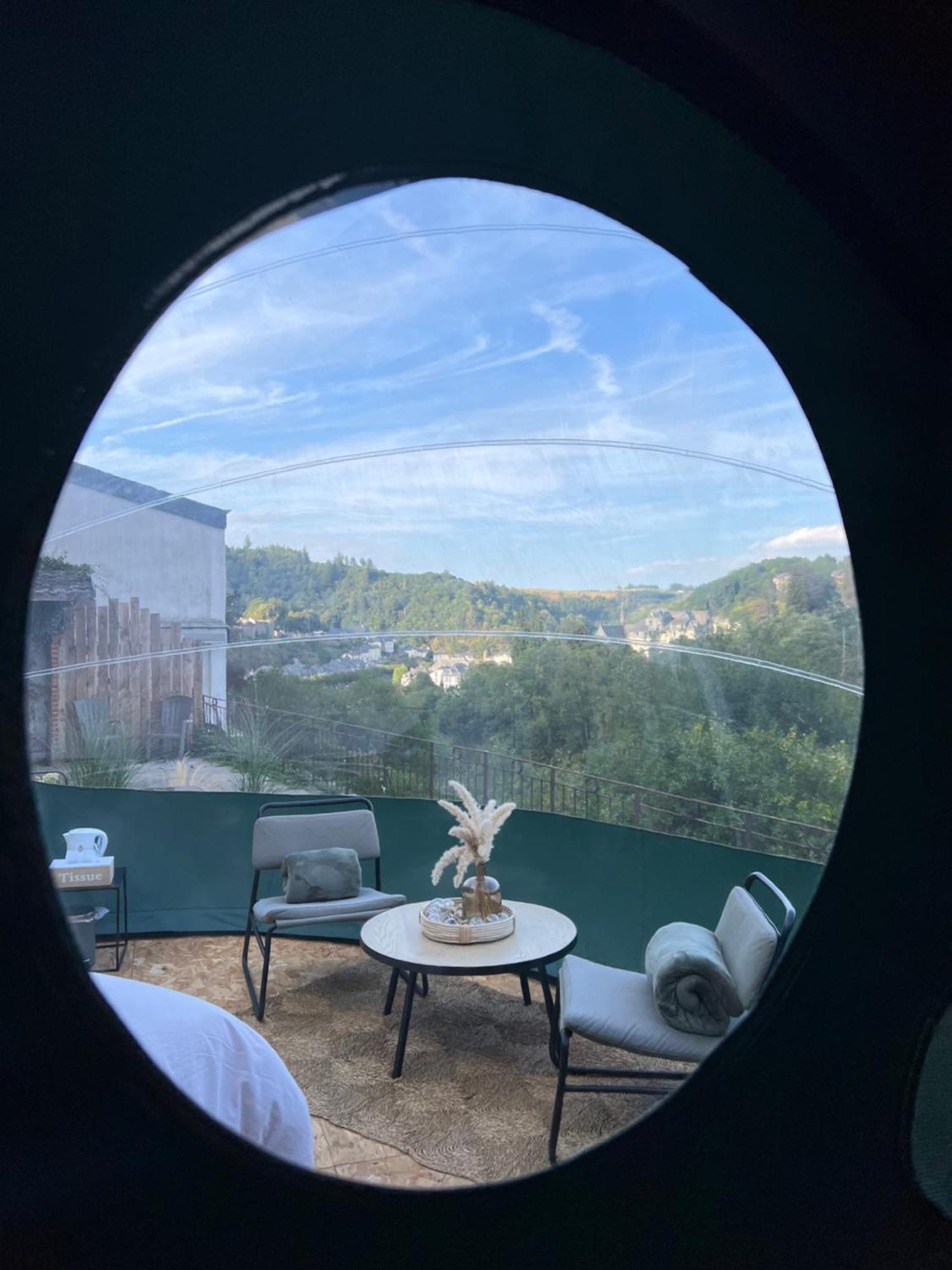 Hotel Bulle Time Flies - logement insolite Bouillon Esterno foto