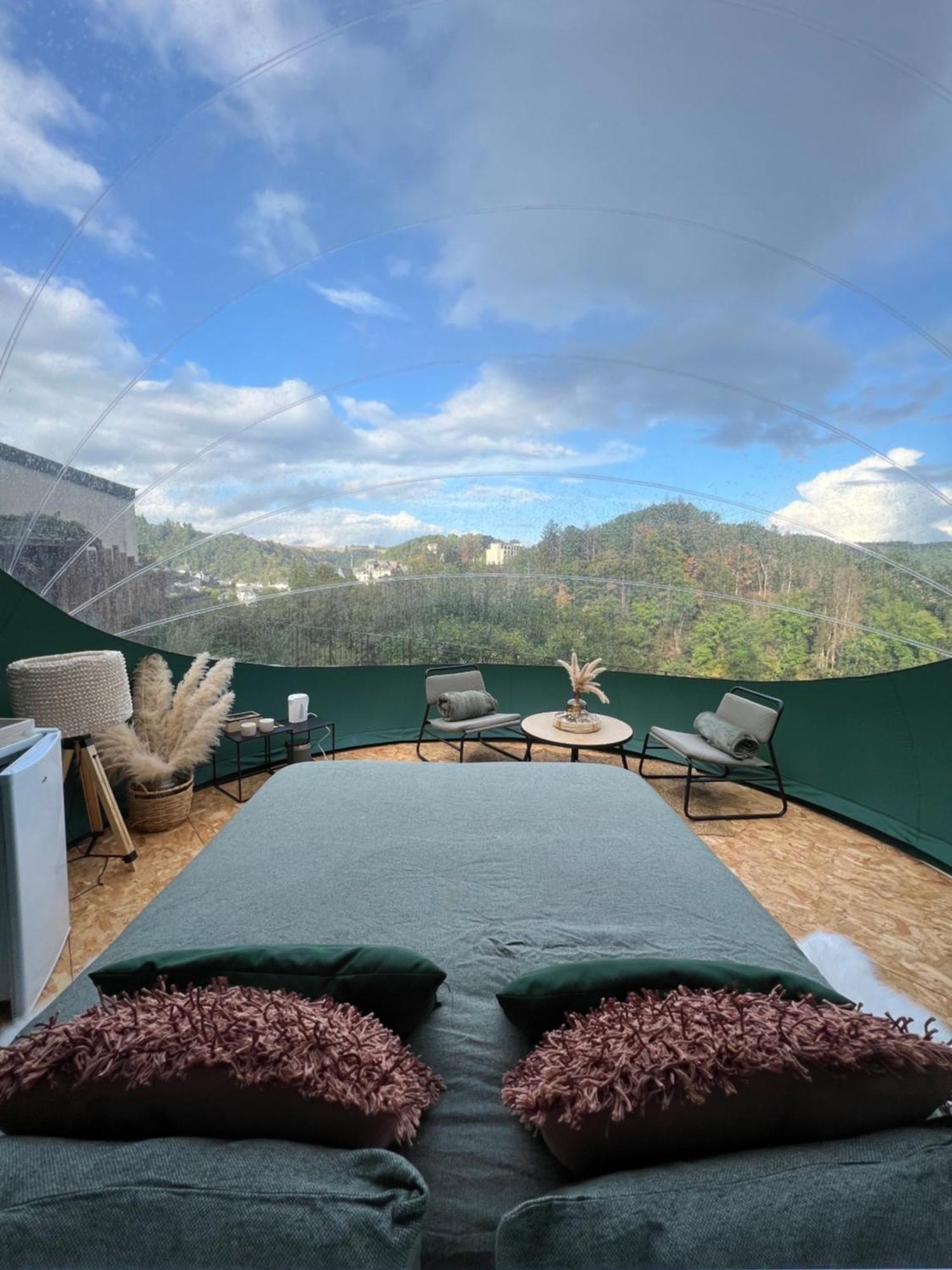 Hotel Bulle Time Flies - logement insolite Bouillon Esterno foto